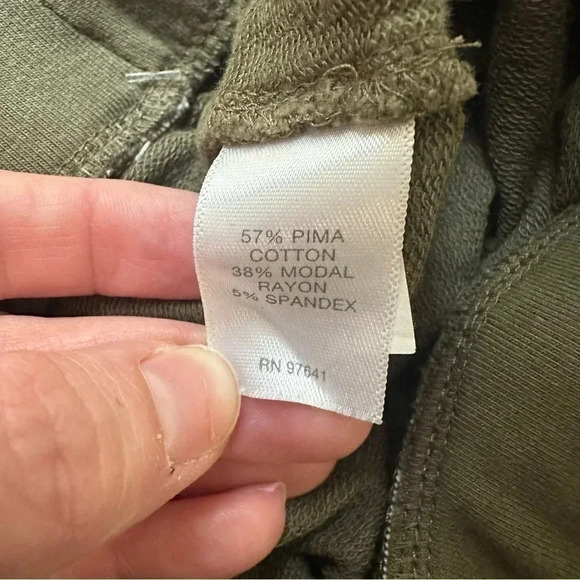 J. Jill PureJill Tapered Ankle Pull On Olive Pants Size Small GUC - Picture 6 of 8